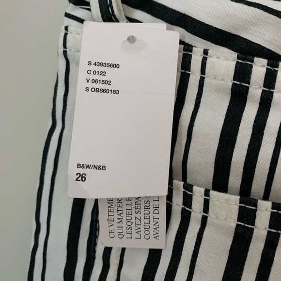 Urban Outfitters Jeans Urban Outfitters BDG High Rise Cropped Kick Flare Stripe - Picture 7 of 9